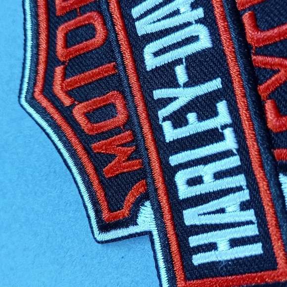 Harley-Davidson Motor Cycles Iron On Patch - Picture 5 of 7